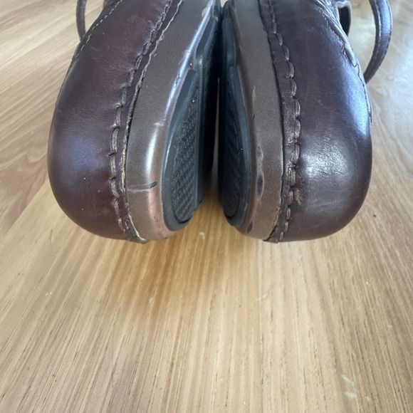 Dansko Savanna Embossed Mary Jane clog women's size 40 brown chocolate leather - Picture 15 of 16